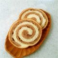 かっちぃー's cooksnap of when they made 簡単‼抹茶の渦巻きパン.
