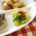 tommy 0304's cooksnap of when they made 白菜と三つ葉のおひたし風♡.
