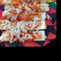 れいんく's cooksnap of when they made 簡単☆パンの耳～ピザ☆.