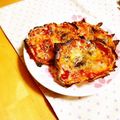 komutatata's cooksnap of when they made 簡単おつまみ☆ピザ風せんべい.