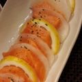 ハレクラニ☆'s cooksnap of when they made サーモンと大根のわさびマリネ.
