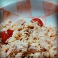 makyumin's cooksnap of when they made トマトとツナのまよぽんマカロニサラダ.