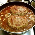 じゅーや's cooksnap of when they made 超簡単!!失敗知らずの煮込みハンバーグ.