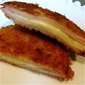 mikaronYK's cooksnap of when they made ハム＆チーズはさみ揚げ.