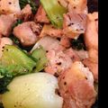 のえる流星群's cooksnap of when they made お弁当に♪青梗菜と豚肉のナンプラー炒め.
