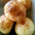 さとぽみにら's cooksnap of when they made 皮ごと食べる！小粒新じゃが煮.