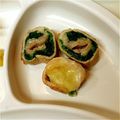 姫シャラちゃん's cooksnap of when they made 小松菜チーズの豚巻き☆離乳食完了期幼児食.