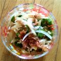 ♡とこりん♡'s cooksnap of when they made 新玉ねぎとおくら。酢醤油和え.