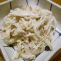 めがねの子's cooksnap of when they made 大根とシーチキンのサラダ柚子胡椒風味.
