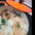 Nana777's cooksnap of when they made 土鍋で簡単、桜えびの炊き込みごはん。.