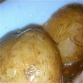 ちぇりじじ's cooksnap of when they made 新じゃがのレンジで照焼のタレ蒸し✿.