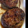 あーや。。's cooksnap of when they made 椎茸の肉詰め✽玉葱ダレで.