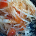 momiji202's cooksnap of when they made こくうま大根サラダ.
