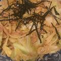inoinon's cooksnap of when they made 残りもので☆ツナときゃべつの和風パスタ.