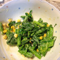 ask7280's cooksnap of when they made なばなとコーンのオイマヨ和え.