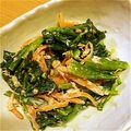 KOHNA's cooksnap of when they made コマツナサラダ.