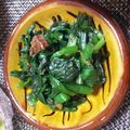 ちっちさん。's cooksnap of when they made だけ～のつまみ！ニラのおひたし.