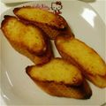 まゅさん。's cooksnap of when they made マーガリンのガーリックトースト.