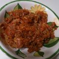 korenchisa's cooksnap of when they made カットトマト缶deミートソース.