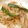 yukicos's cooksnap of when they made めんつゆで！もやしとピーマンのツナサラダ.