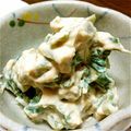海風♪'s cooksnap of when they made 明日葉の白和え.