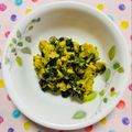 チェックのミニくま's cooksnap of when they made 高野豆腐のスクランブルエッグ.