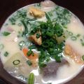 s2chima's cooksnap of when they made 天然だしパックで作る 白味噌仕立ての粕汁.