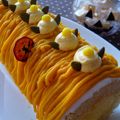 シナモンミルクティー's cooksnap of when they made 癒し系☆モンブランロールケーキ.