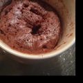 NINA's cooksnap of when they made アフロ☆マグカップケーキ♥簡単♥.