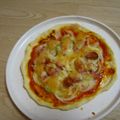 anzu1215's cooksnap of when they made 朝食に＊お手軽一人ピザ.