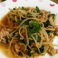 ペコちゃん☆彡's cooksnap of when they made もやしとほうれん草の蒸し豚.