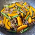 卯月のうさぎ２０１４'s cooksnap of when they made 牛肉とかぼちゃ＊甘辛生姜炒め煮.