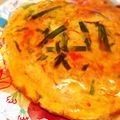 ta1873's cooksnap of when they made かにかまで♪お手軽なかに玉.