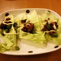 BiwacoJune's cooksnap of when they made 肉そぼろレタス包み.