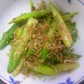 ぽぴ子's cooksnap of when they made アスパラとシラスのゴマおかか炒め.