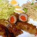 こにゃつ's cooksnap of when they made ★てりってり♪豚肉のにんじんロール★.