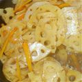 にとろぐりせりん's cooksnap of when they made れんこんのテリ胡麻❤甘酢炒め.