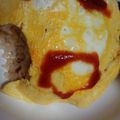 ☆へーちゃん☆'s cooksnap of when they made キムチ炊込オムライス.