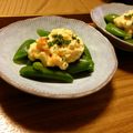こゆき猫さん's cooksnap of when they made ☆スナップえんどうのタルタルソースがけ☆.