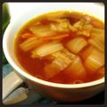 猫柳商店's cooksnap of when they made 鶏ひき肉と白菜のカレースープ.