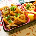 Marrietty's cooksnap of when they made ⌘豚バラレンコンの味噌炒め⌘.