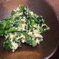maki☆ミ's cooksnap of when they made 菜花の白和え.