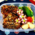 みーちゃんぴ's cooksnap of when they made ゴマが香ばしい☆豚の竜田揚げ.