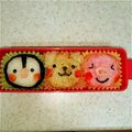 ケロポンママ's cooksnap of when they made どうぶついっぱいのお弁当♪[クマ編].