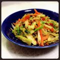 masabagel's cooksnap of when they made 大根菜とにんじんとじゃこの炒め物.