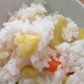 白鷺京城's cooksnap of when they made 簡単♬ほっくりさつまいもごはん.