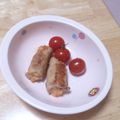 かるるこるる's cooksnap of when they made マッシュポテトの肉巻き.