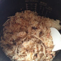☆★あーこ★☆'s cooksnap of when they made 焼きタラコときのこの炊き込みご飯.
