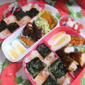 ゆけり３兄弟's cooksnap of when they made ちょっと嬉しい海苔弁♪.