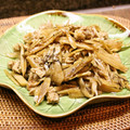 ちべターリー's cooksnap of when they made 簡単★焼肉のたれでごぼうウマウマ炒め★.